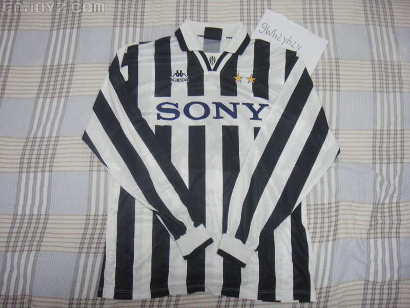 尤文经典款19951996赛季卡帕尤文图斯主场球衣