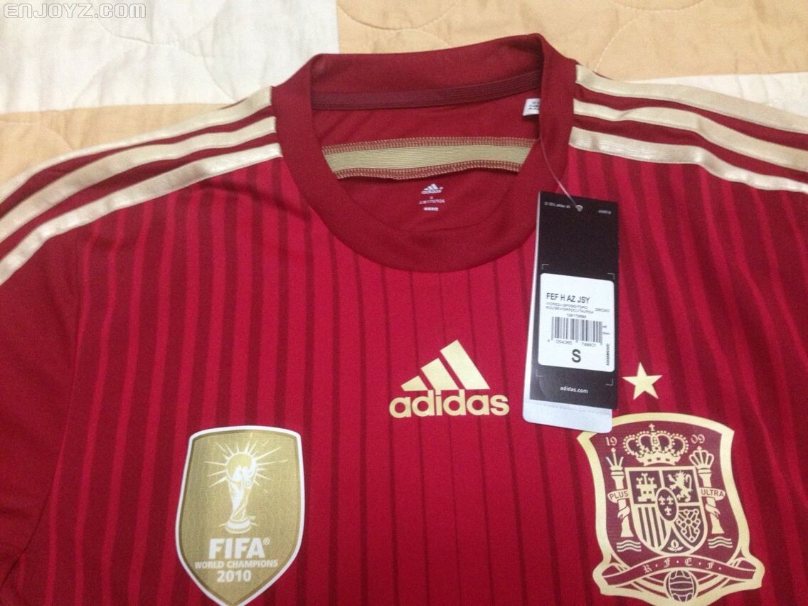 全新西班牙球员版球衣adizero尺码S 低价出_足