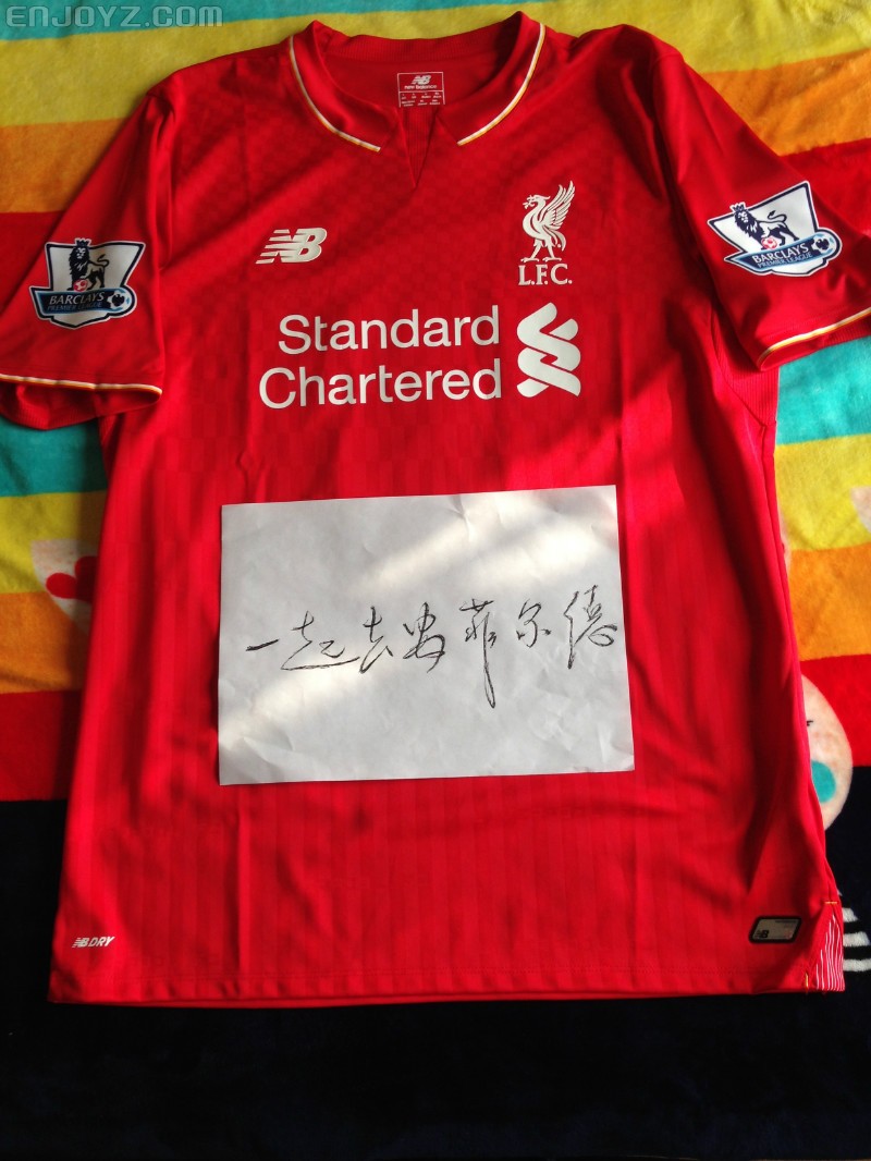 利物浦1516赛季主场球衣_足球装备交易_ENJ