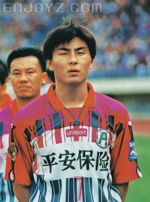 甲a联赛 1996年范志毅 1999年李玮锋 落场