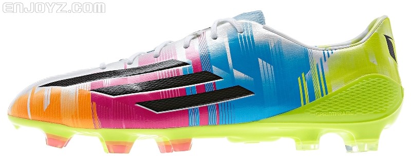 Adidas F50 adiZero 4 Messi - running white-black-solar slime - 1.jpg