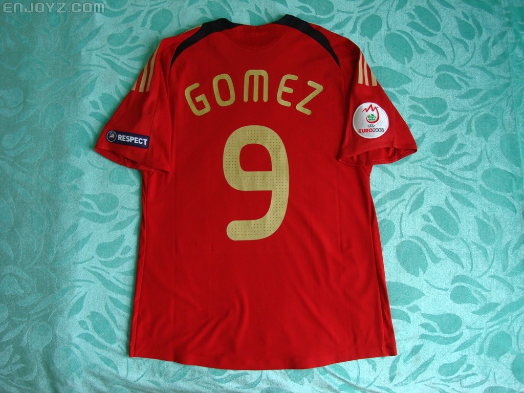 2008 UEFA European Cup Germany Away Match Issued, No.9 GOMEZ_2.jpg