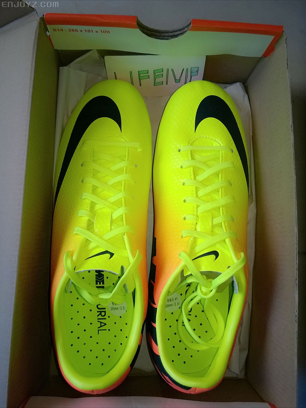 已出专柜正品 nike mercurial veloce ix fg 刺客9足球鞋 555447