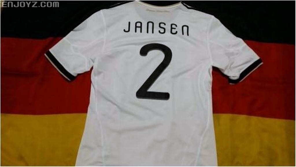 2010 International Friendly Match Germany Home Match Issued, No.2 JANSEN_2.jpg