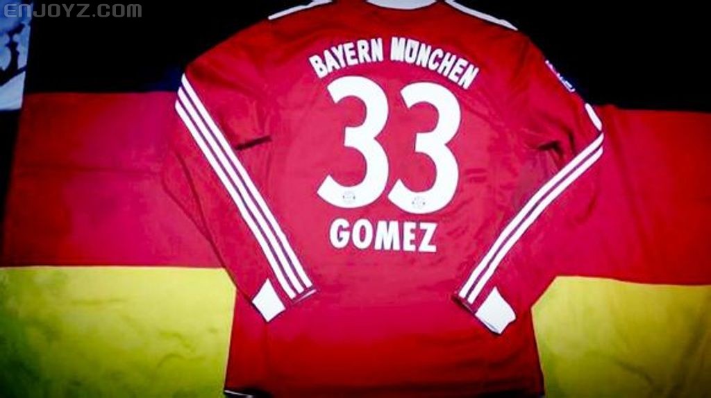 2009-2010 Bayern Munich Home Match Issued, No.33 GOMEZ_2.jpg