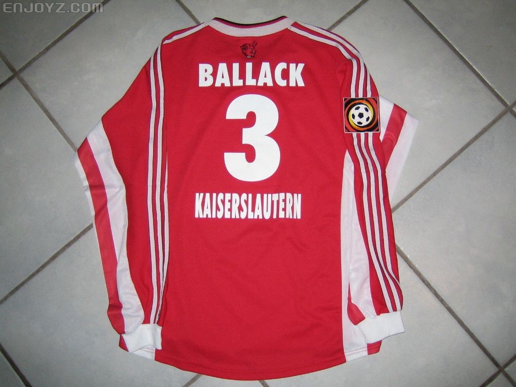 1998-1999 1.FC Kaiserslautern Home Match Issued, No.3 BALLACK_2.jpg