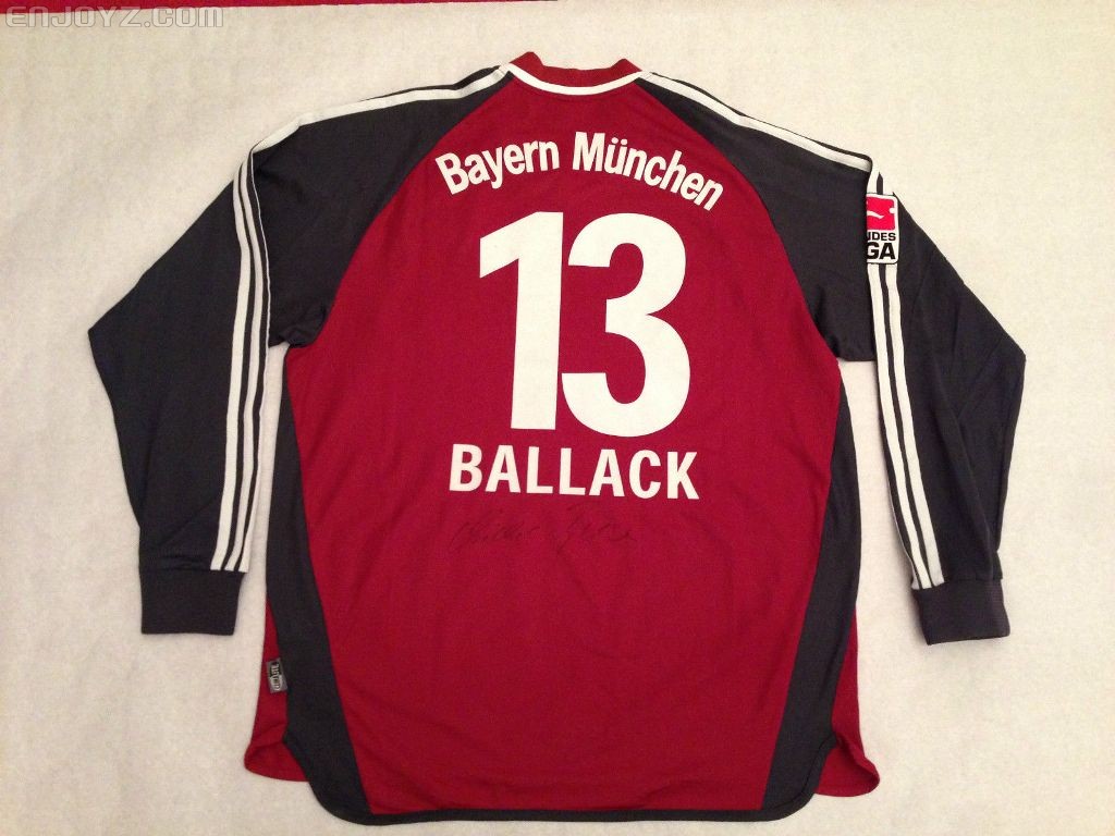 2002-2003 Bayern Munich Home Match Issued, No.13 BALLACK_2.jpg