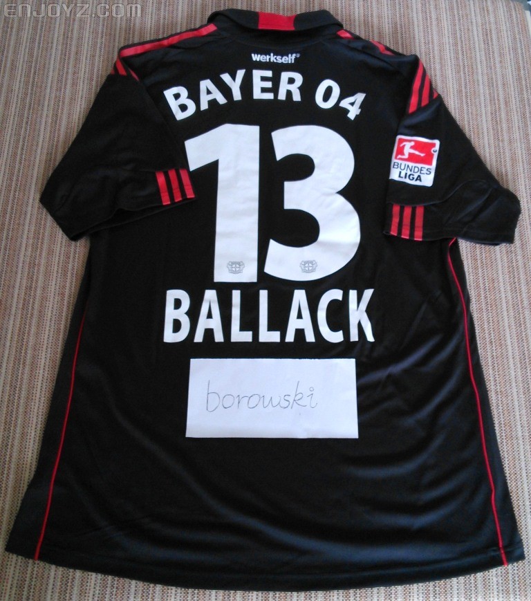 2010-2011 Bayer Leverkusen Home Match Issued, No.13 BALLACK_2.jpg