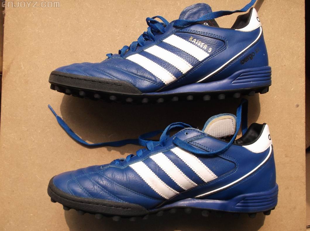 adidascopa系列次顶凯撒5tf碎钉亮蓝色穿2次188到手