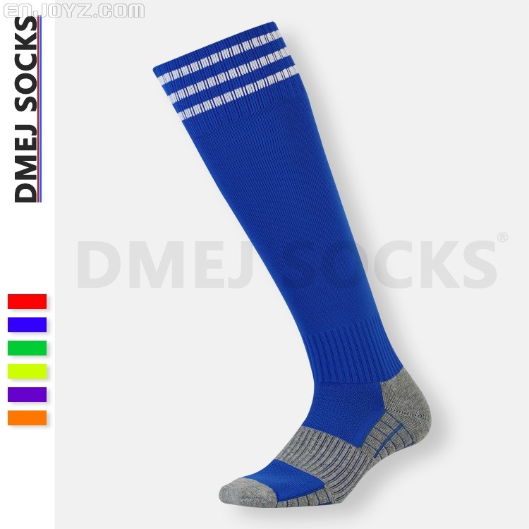 DMEJ SOCKS 意大利蓝色足球袜 高筒成人球员版比赛球袜加厚毛巾底-淘宝网 - 2.jpg