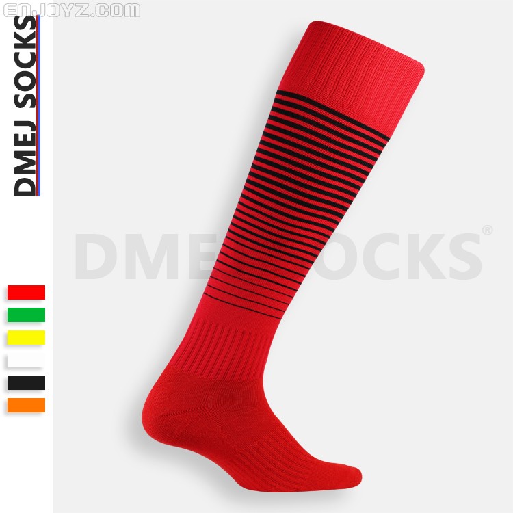 DMEJ SOCKS 红色高筒足球袜毛巾底成人比赛长筒袜耐磨训练运动袜-淘宝网 - 7.jpg
