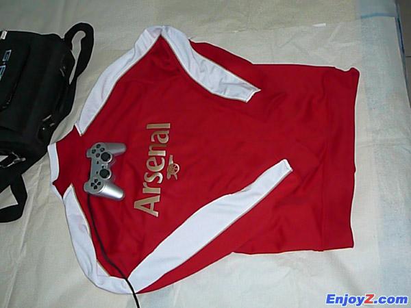 ARSENAL0607nike球迷复古外套 背后.jpg