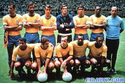 1970：UMBRO赞助之巴西国家队三夺世界杯冠军