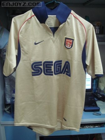 9arsenal 01-02 away 1SS（此件待售）