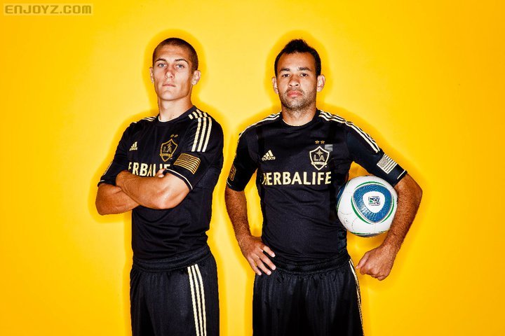 LA Galaxy 2011 Third Authentic Jersey-Show2.jpg